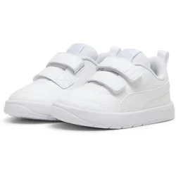 Courtflex V3 Sneakers Klein Kinder PUMA White Silver Mist Gray One Size