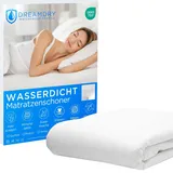 Dreamdry Matratzenschoner 160x200 (2er Pack) - Inkontinenzunterlage waschbar, Matratzenschoner 140x200cm wasserdicht, wasserdichte Matratzenauflage, Matratzenbezug, Nässeschutz