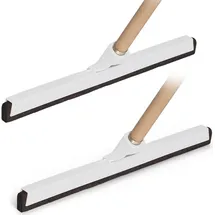 Novaliv Wasserabzieher Boden mit Holzstiel 43cm