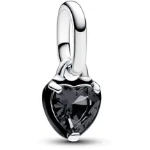 Pandora Schwarzes Chakra Herz Silber 793042C01