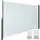 Tectake Seitenmarkise 300 x 200 cm grau Polyester