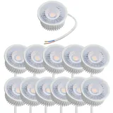 Oktaplex lighting Einbauspot 12er Set 4,9 W GU10 neutralweiß