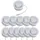 Oktaplex lighting Einbauspot 12er Set 4,9 W GU10 neutralweiß