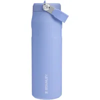 Stanley Isolierflasche ICEFLOWTM BOTTLE FLIPSTRAW | 0,7L Hydrangea Silber
