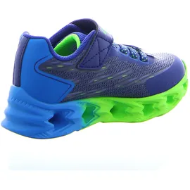 SKECHERS Vortex 2.0 Navy Synthetic / Textile / Lime & Blue Trim 34