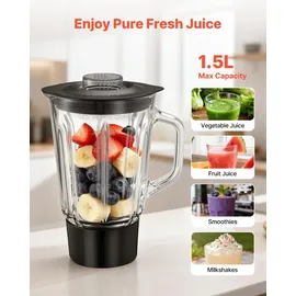 Vevor multifunktionale 1500 W silber