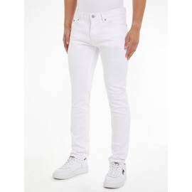 Tommy Jeans Slim Fit Jeans im 5-Pocket-Design Modell »SCANTON Weiss, 32/32