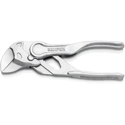 Knipex Zangenschlüssel XS verchromt, aufgeprägte, raue Oberfläche 100 mm - 8604100BK