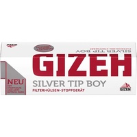 Gizeh 2 x tip giza machine boy zigarettenstopfer silber