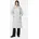 Damen Wasserabweisender mit abnehmbarer Kapuze Silber womenswear-40 40