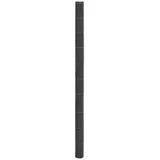 vidaXL Unkrautvlies Schwarz 2x10 m PP