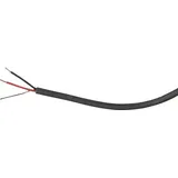 Kash 70I120 Mikrofonkabel 2 x 0.12mm2 Schwarz 20m