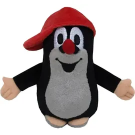 Trötsch Verlag Plüschfigur Der kleine Maulwurf mit Kappe rot,