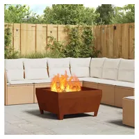 vidaXL Feuerplatz Ø 43 cm Braun