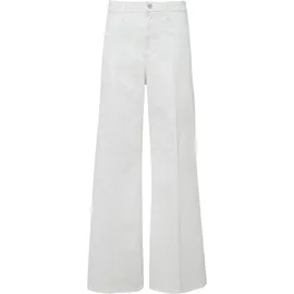 s.Oliver Jeans Suri/Regular Fit/High Rise/Wide Leg / Regular Fit / High Rise / Wide - weiß 40/30