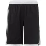 Adidas 3-Streifen Badeshorts SCHWARZ 122-128cm 7-8J