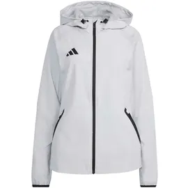 adidas Tiro Travel Windbreaker Damen - team light grey/black L