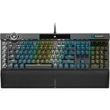 Corsair K100 optische mechanische RGB-Gaming-Tastatur OPX optische mechanische RGB-Tastenschalter - AXON HyperProcessing-Technologie für 4X schnelleren Durchsatz - Englische Tastatur