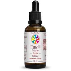 B12 Tropfen DUO 1000 50 ml Tropfen
