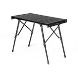 VICKYWOOD Campingtisch Alu-Ultralight Schwarz