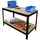 MonsterShop Werkbank Metall 100x90x60 cm schwarz