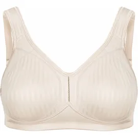 SUSA Bügelloser BH Cremona Stützfunktion, vorgeformte Cups, Streifenoptik vorn beige