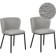 Beliani Esszimmerstuhl 2er Set MINA