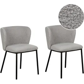 Beliani Esszimmerstuhl 2er Set MINA