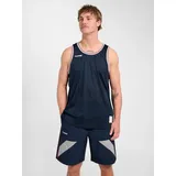 hummel World 26 Mesh ärmelloses T-shirt Hmlworld Fußball Erwachsene in Dark Sapphire - L
