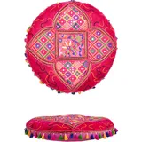 Marrakesch Orient & Mediterran Interior Bahri Rundkissen Ø 55 cm Pink