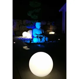 Trango 3er Set 202530WB 20/25/30cm Durchmesser *Snow* Kugelleuchte inkl. LED Leuchtmittel