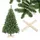 salcar Weihnachtsbaum 180 cm Tannenbaum Pvc Christbaum mit Holzstände