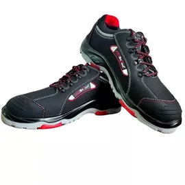 Reis Arbeitsschuhe Sicherheitsschuhe S3 Schutzschuhe Stahlkappe (47), Schwarz Bauschuhe Gr.38-48 - 42 EU