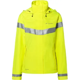 Vaude Damen Luminum Rain Jacke (Größe XS, gelb)