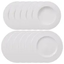 Villeroy & Boch White Pearl Tafelservice 12-tlg. weiß
