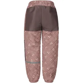 ZigZag Stockland Thermojacke + Thermohose Set Kinder Braun/Rosa 140