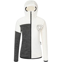 Rock Experience Kobra FZ Woman Fleece Sweatshirt Damen 0006 Marshmallow+O014 Grey Melange M