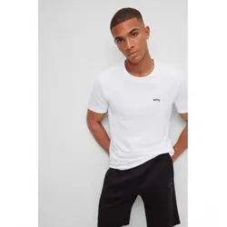 BOSS für Herren. 50469045 T-shirt T-Kurve 10241647 weiß (XXL), Lässig, Baumwolle, Kurzarm