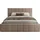 FEDVE Polsterbett Doppelbett Handorf Schlafzimmer Bett Bettkasten 200x200 cm Brown (Anthology 04) - Braun