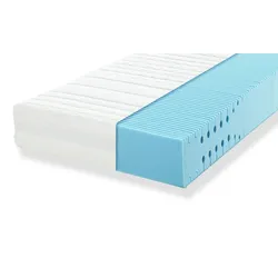 Seitenschläfer-Kaltschaummatratze  Side-Sleep ¦ weiß ¦ Maße (cm): B: 120 H: 22