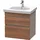Duravit Waschtischunterschrank 2 Schubkästen 60 x 61 x 45,3 cm Nussbaum/Basalt Matt