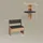 livinity® Esszimmer-Eckbank, Tiberio, Goldkraft Eiche, 120 x 120 cm