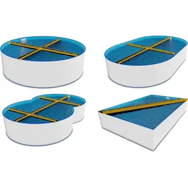 Evolution Eisdruckpolster schwarz 50 cm