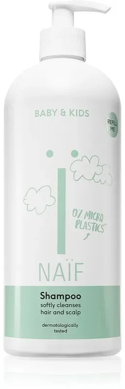 Naif Baby & Kids Shampoo sanftes Reinigungsshampoo für Kinder 700 ml