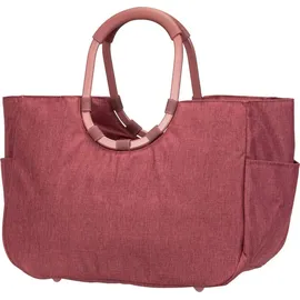 Reisenthel Loopshopper L frame twist maroon