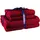 KLEINE WOLKE Handtuchset 4-tlg. rot