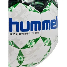 hummel hmlINSPIRE Training Lite 290 Football, green/white/blue 5