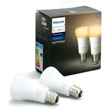 Philips Hue White Ambiance 9.5W A60 Set 2St