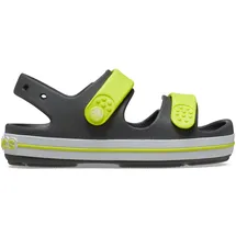 Crocs Kids' Crocband Cruiser Slate Grey/Acidity 19,5