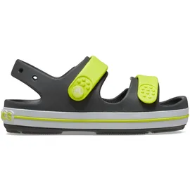 Crocs Kids' Crocband Cruiser Slate Grey/Acidity 19,5